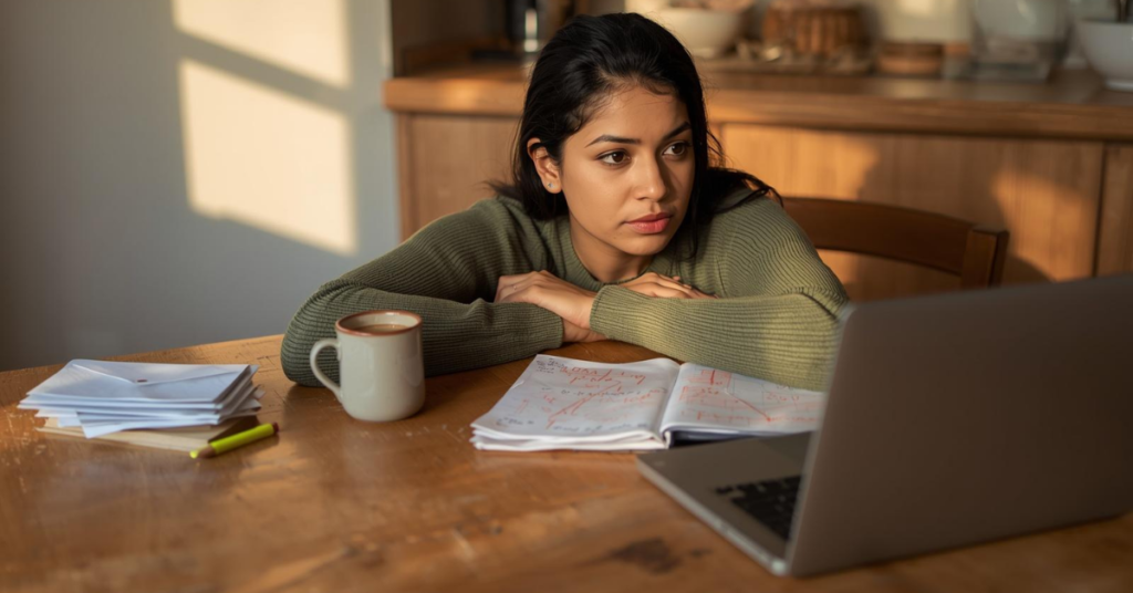 a woman using Discover Personal Loan